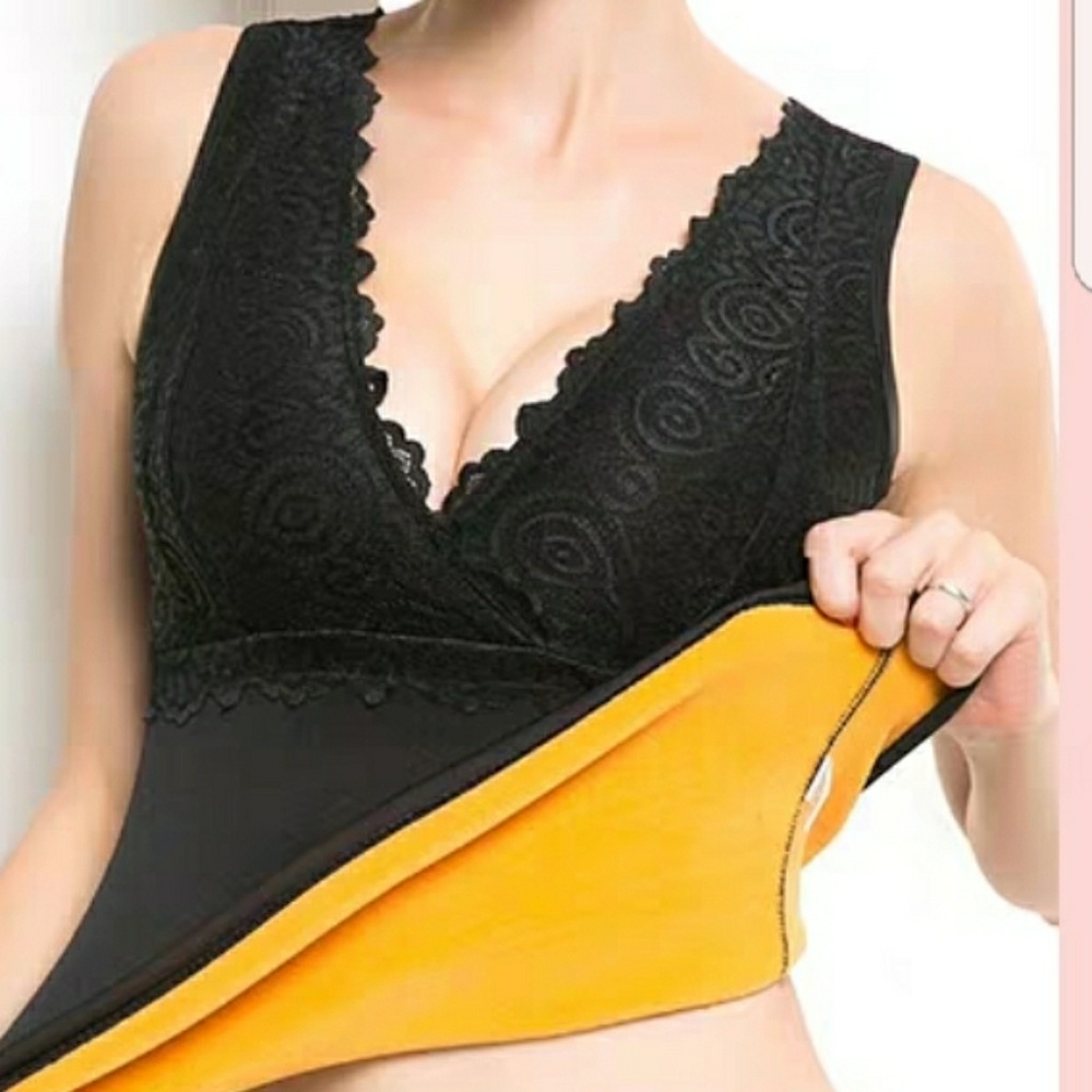 Extra warmth curvy tank top for the winter